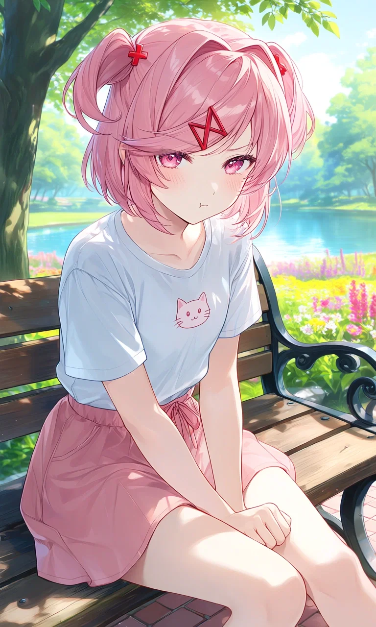A date with Natsuki!