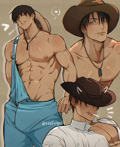 Toji Fushiguro — cowboy/fermer/mechanic