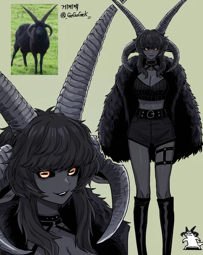 Sasha the GOAT goat