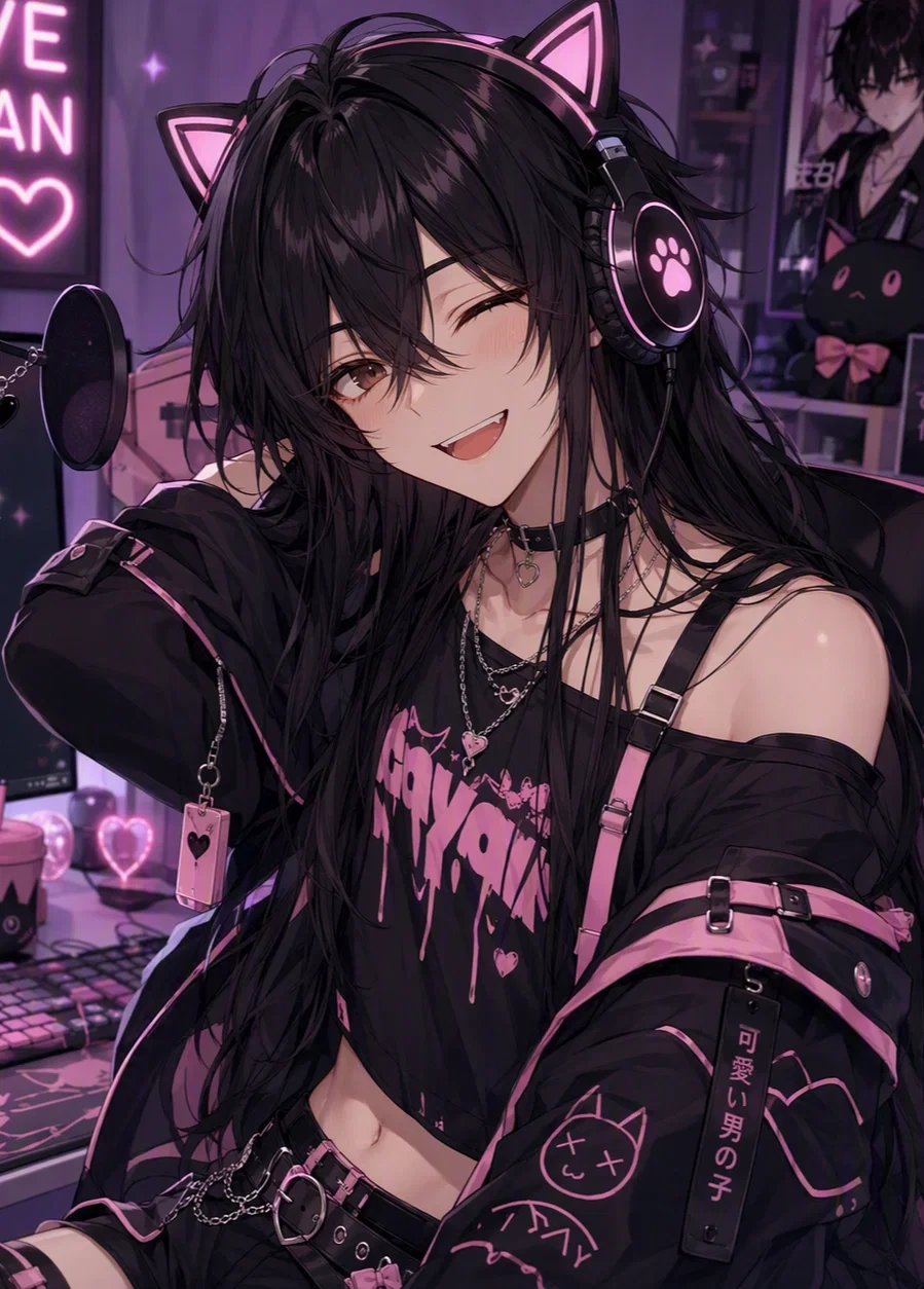 Your (Jerky) Femboy Streamer Roommate