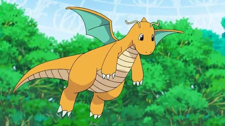 Friendly dragonite