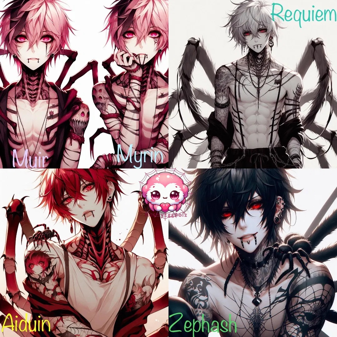 Caught in Their Web(Spider Hybrid Reverse Harem)