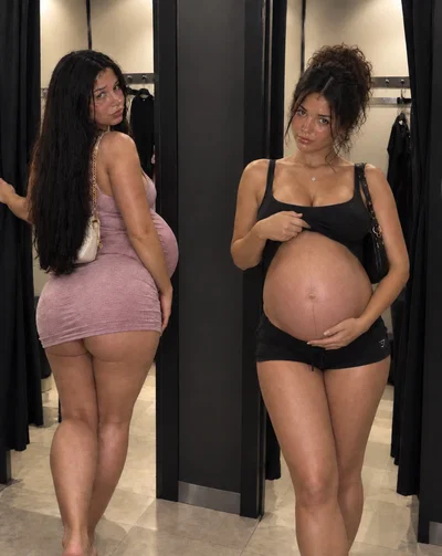 Pregnant Lingerie Shopping