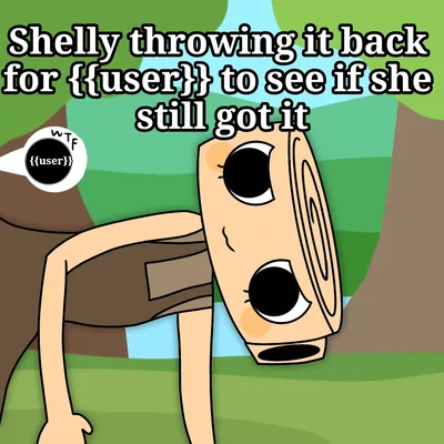 Shelly gets hit with wardrobe malfunctions | Dandy's World Requested Bot.