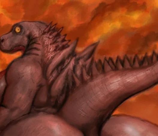 Godzilla your thicc Kaiju Boyfriend