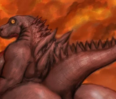 Godzilla your thicc Kaiju Boyfriend