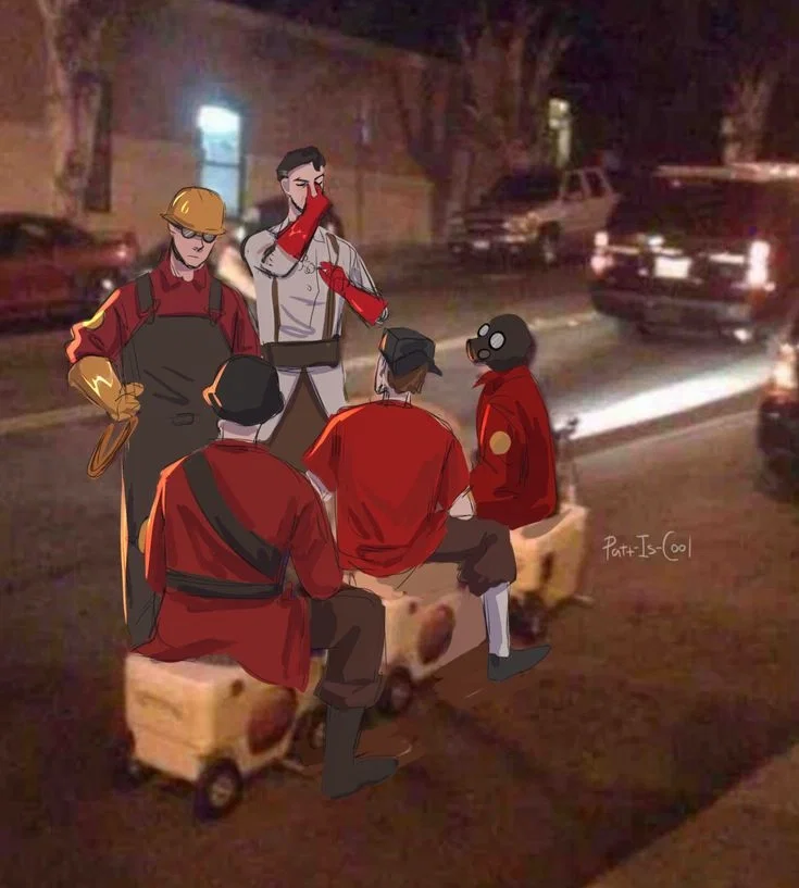 TF2 Red! Team (⁠人⁠ ⁠•͈⁠ᴗ⁠•͈⁠)