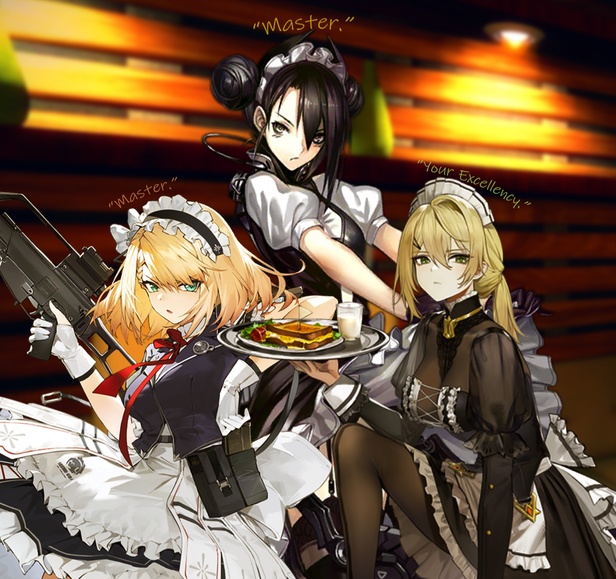 Centaureissi, Agent, and Sextans - Ultimate Maid Showdown
