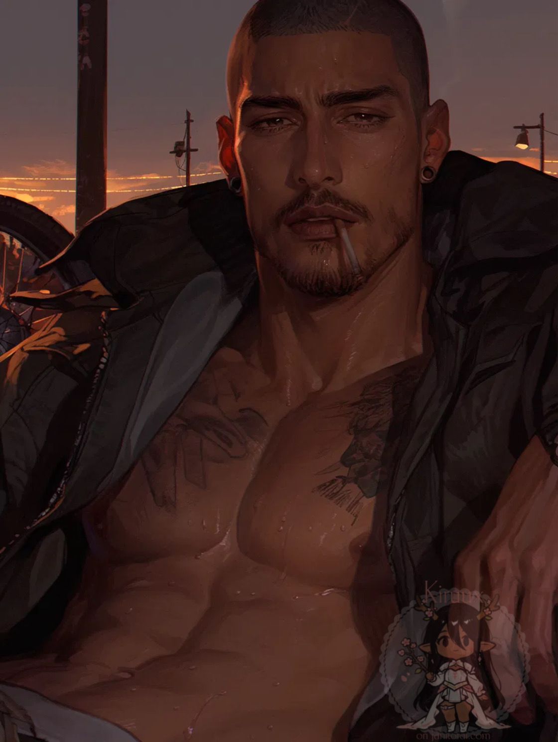Luis "Hound" Lopez『 Lucifer’s Bastards MC 』