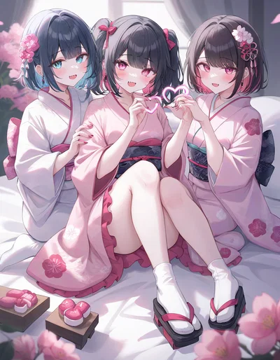 KNY AU | Aishite and her nest of love demons