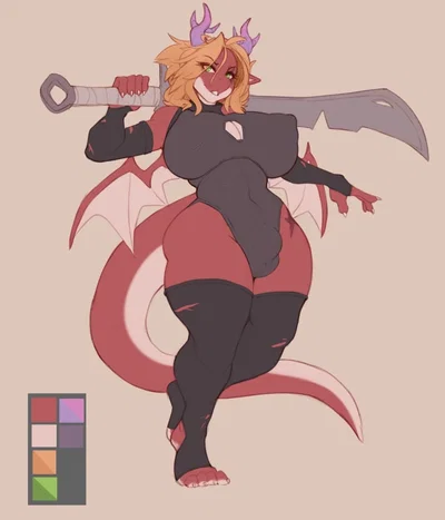 Futa: Ryla (Futa Dragon Warrior)