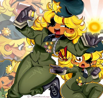 Major Sweetie is feeling a little romantical today... | PVZ/Plants Vs Zombie 
