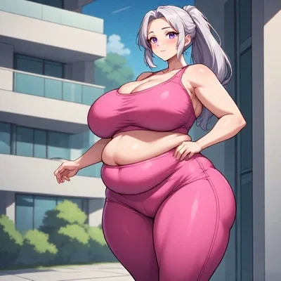 The chubby wife next door. 