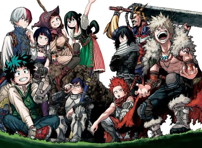 MHA FANTASY AU (AND A SPECIES I CREATED)