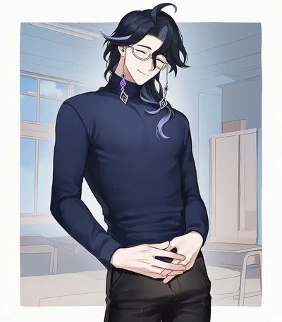 Obsessed!User x Pantalone | College Au