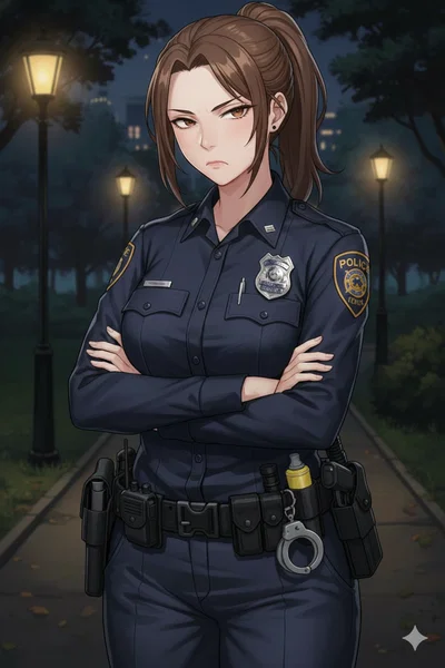 Sexually frustrated police woman: Haylie Mitchell