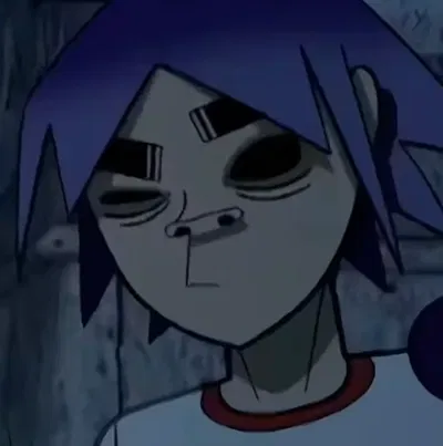 .౨ৎ ̊+‧ 2-D ⋮ GORILLAZ┆