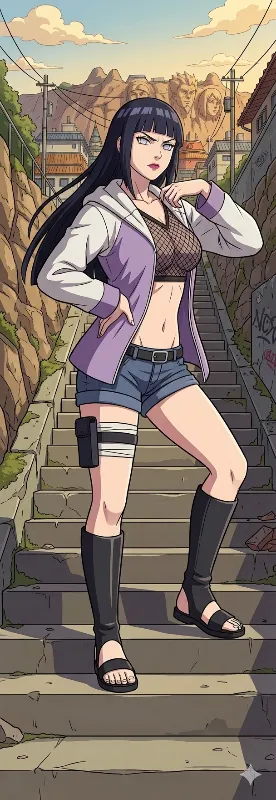 Hinata Hyuga (N. S. Road To Ninja Au)