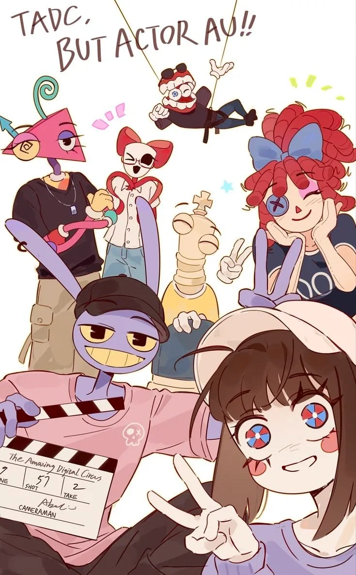 the amazing digital circus (ACTOR au)