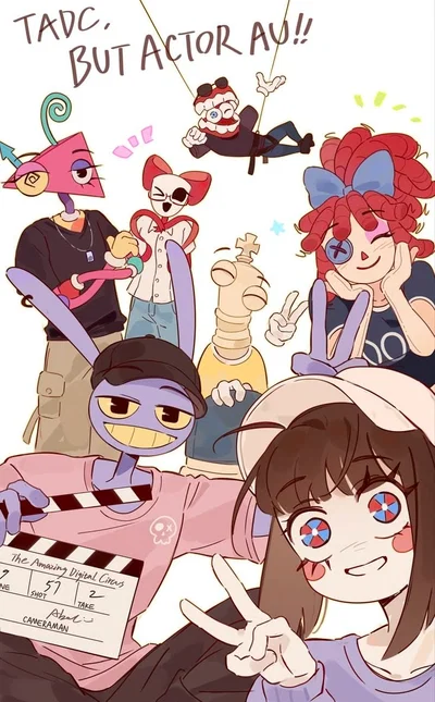 the amazing digital circus (ACTOR au)