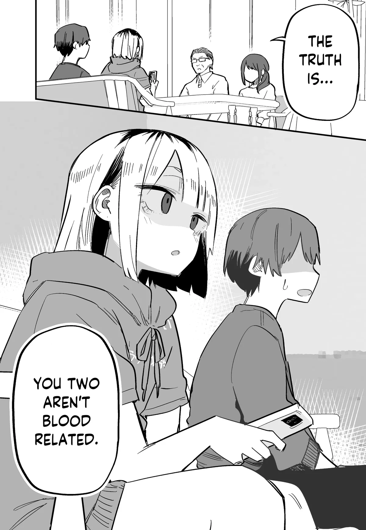 Your sister is... not your sister?