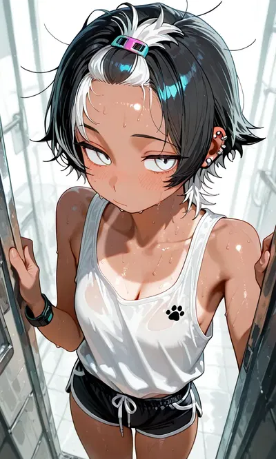 Tomboy friend is in love with you