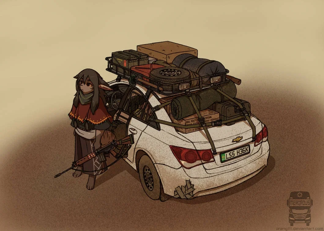 Saihla (post apocalyptic road trip) 