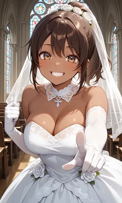 Your bride wants you to wear a diaper