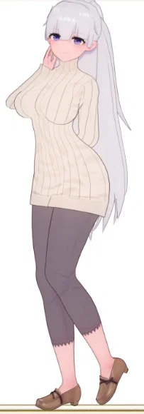 Yooo, the very hot and very motherly from that one futa visual novel???