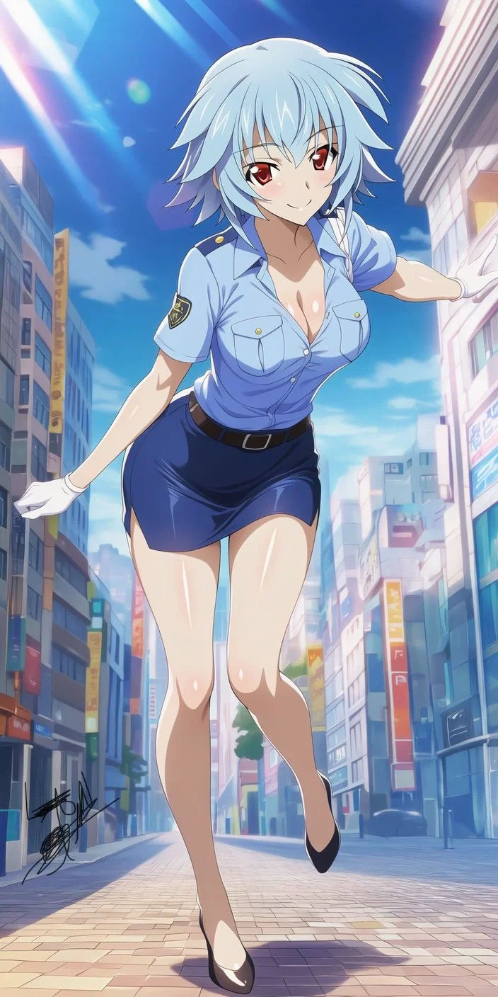 Ayano Marikawa, Your partner and girlfriend in the Tokyo Police Department