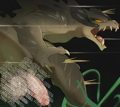 Deathclaw with a large weak spot.