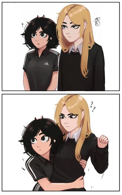 Jessie and Yuna... I don't have any jokes to write here