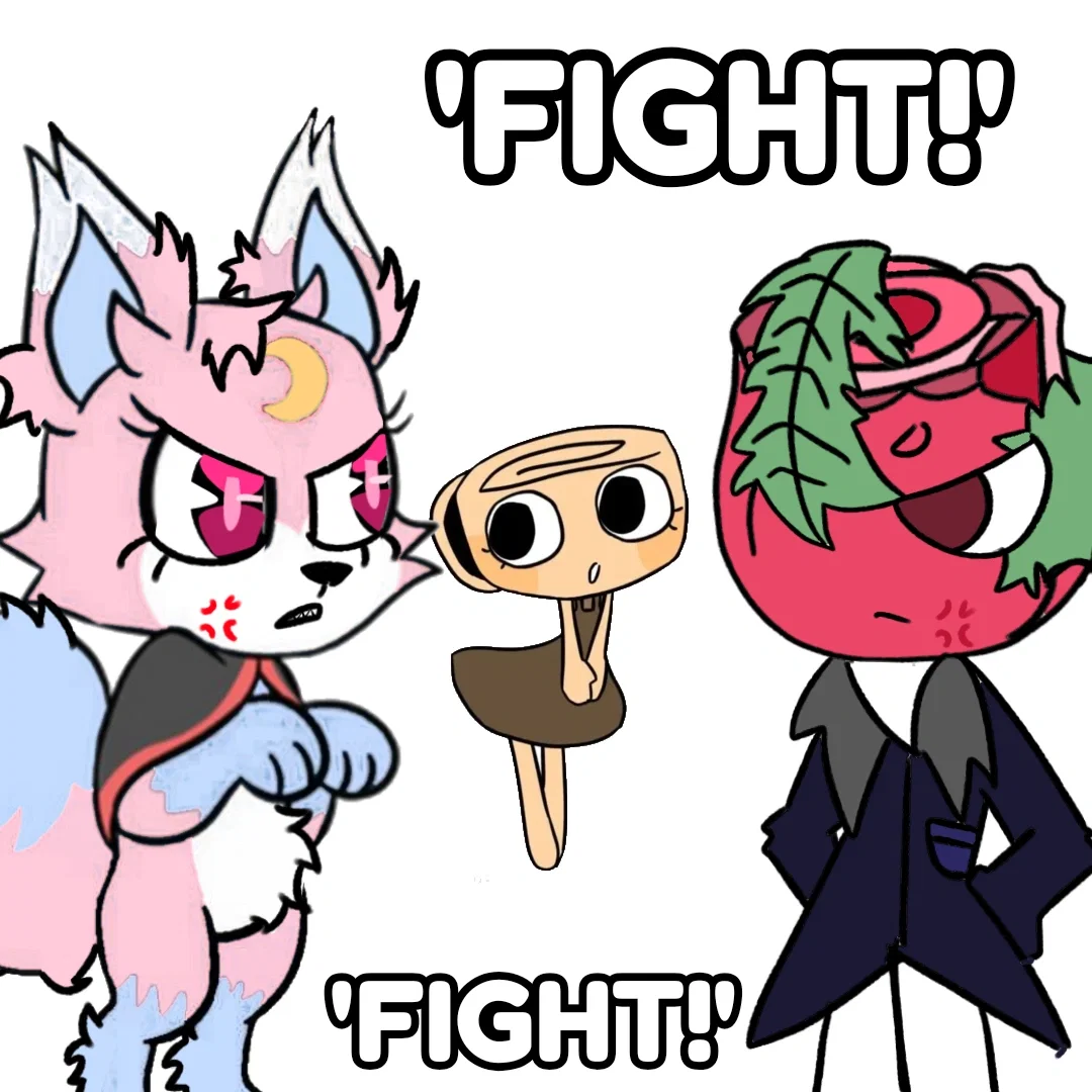 Dandy's World but there's TWO PICK MES FIGHTING FOR SHELLY-