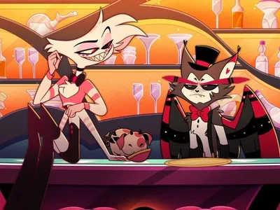 Angel dust and Husk- "Between Claws and Silk"