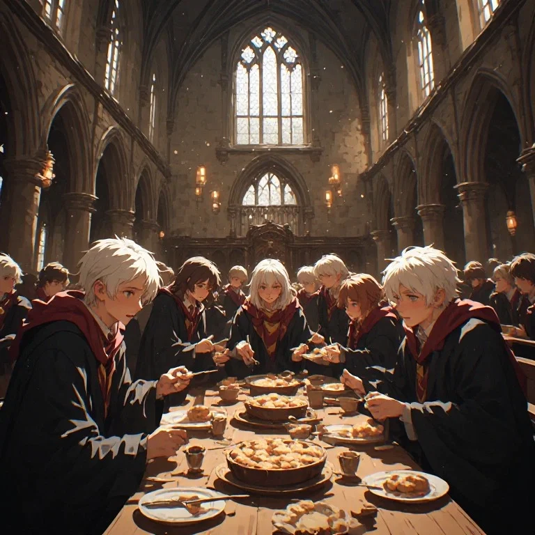 A dark spell over Hogwarts