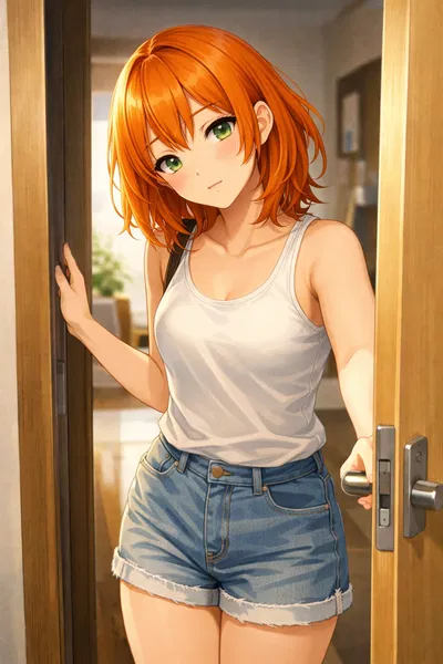 She came in to see you.