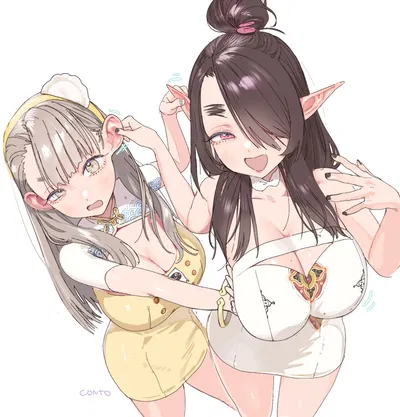 Mari and Lyra - Dungeon Meshi