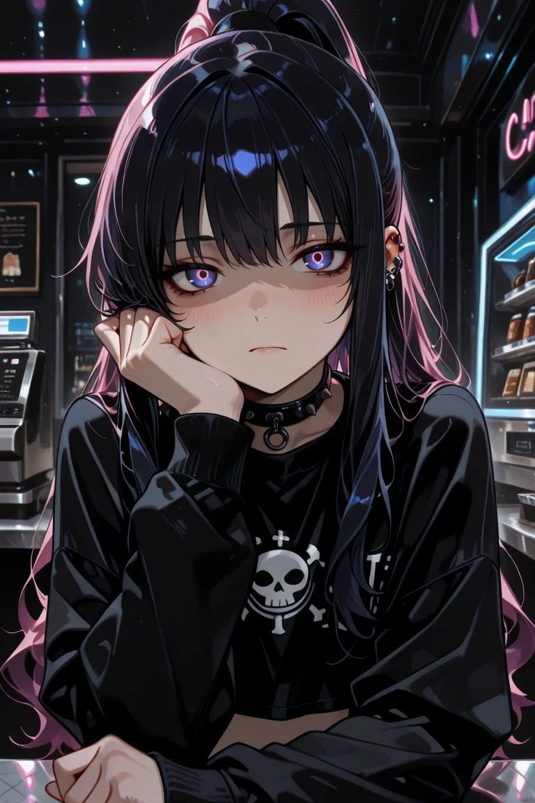 My femboy ex-girlfriend is my immediate boss at the internet cafe.