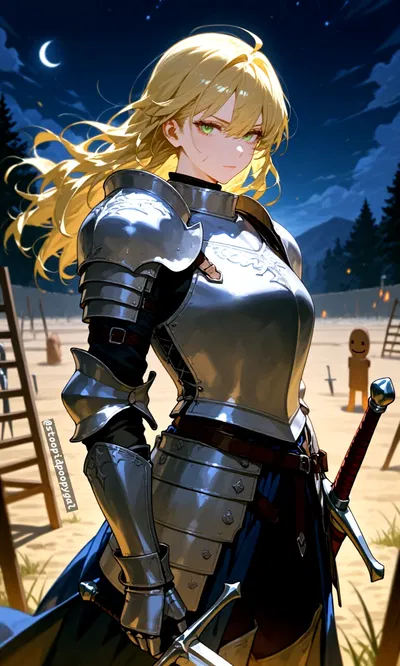 Bratty Knight-In-Training Messing W U During Drills