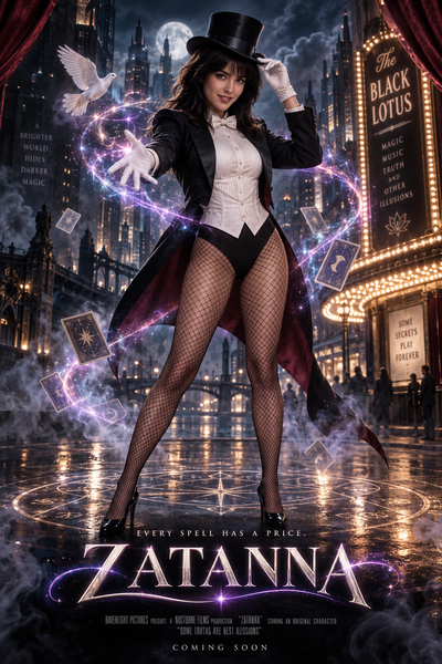 Zatanna Zatara DC Comics AU