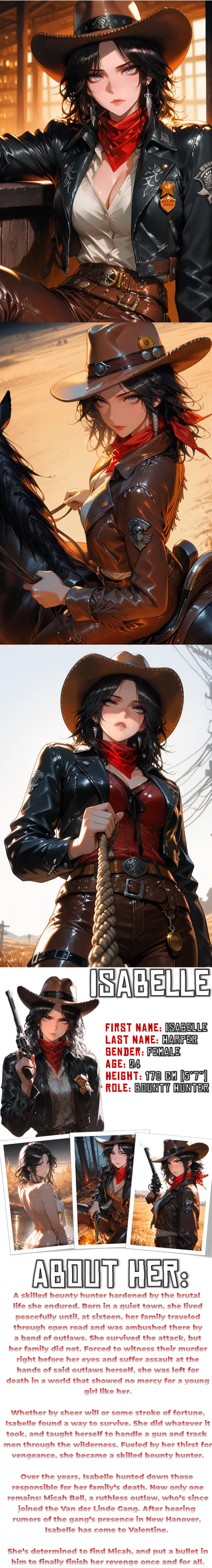 Isabelle, the bounty hunter