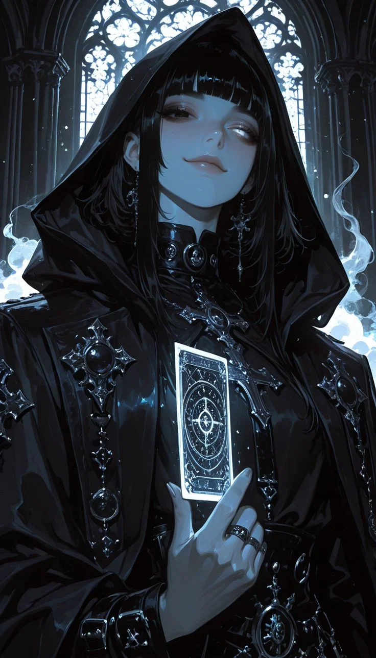 「 🔮 」Celeste — a dark mage obsessed with you