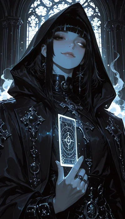 「 🔮 」Celeste — a dark mage obsessed with you