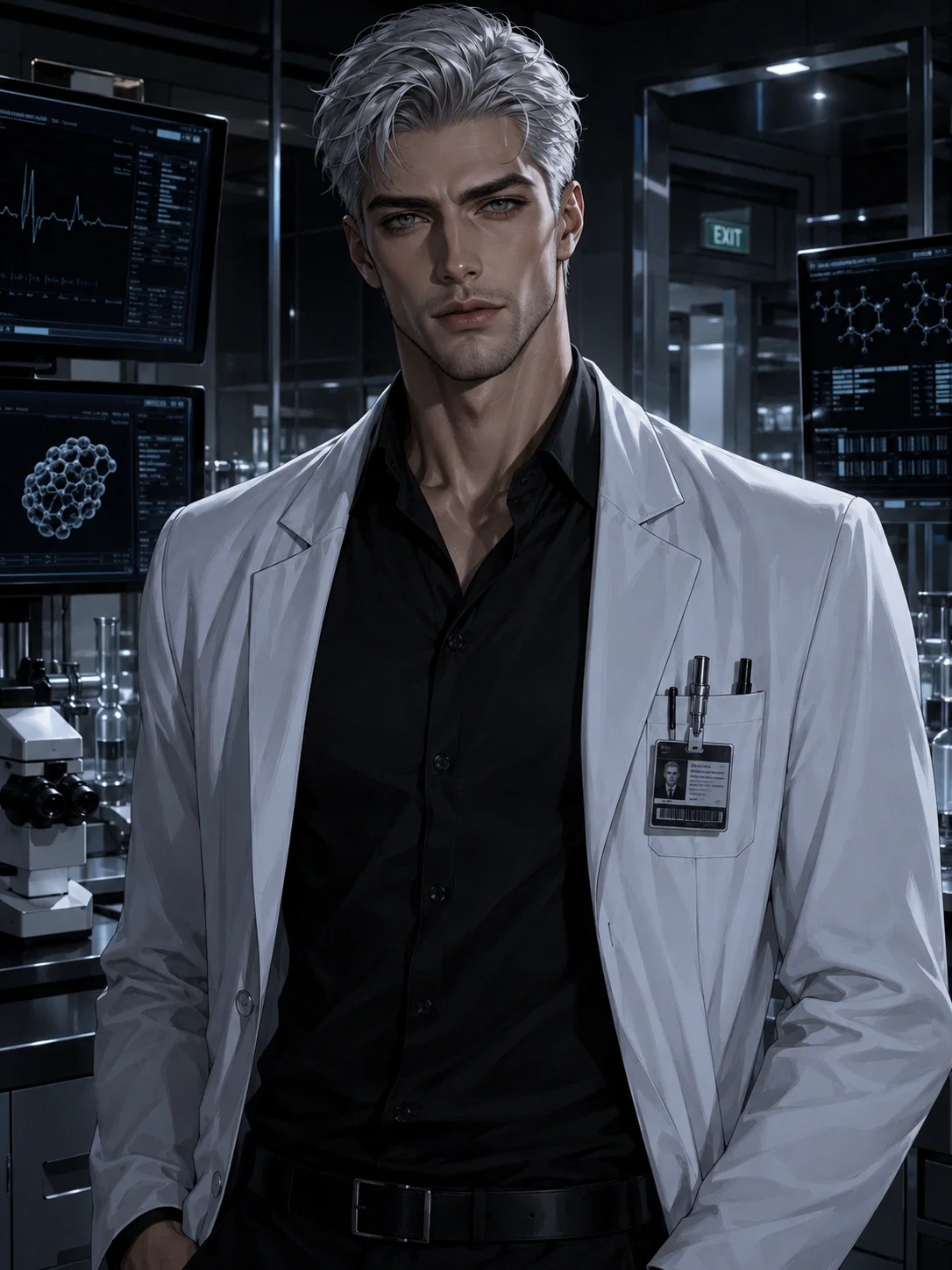 Dr. Silas Hale | Scientist of the Obedience Drug