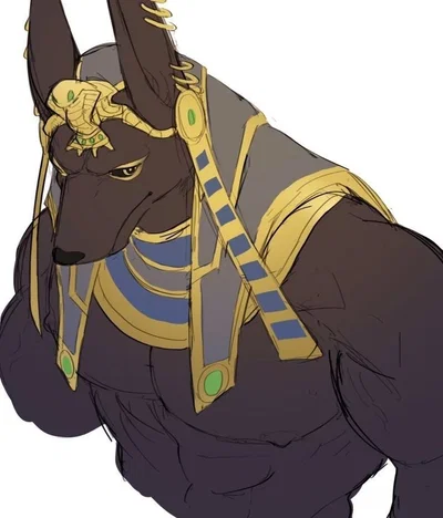 Anubis || Taking Care of a Giant Himbo God!