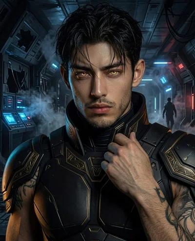 ◈ KAEL ✦ THE XENIAN COMMANDER ◈