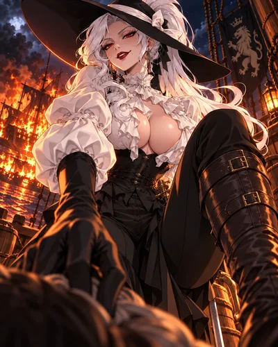 She Killed Your Crew And Burned Your Ship. Now You Are Her Prisoner.