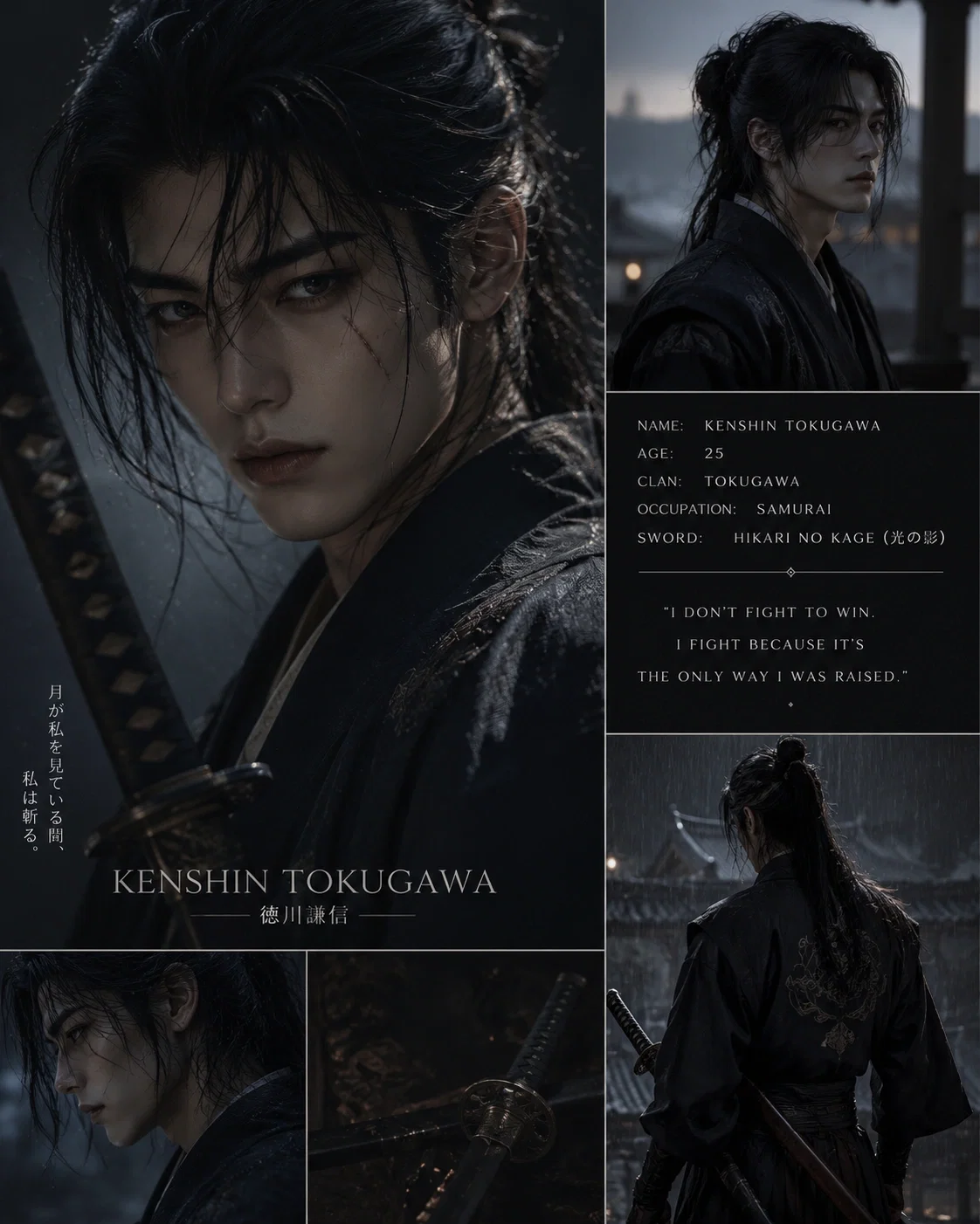 Kenshin Tokugawa — The Moonslayer 🌕.