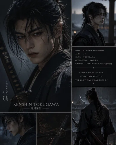 Kenshin Tokugawa — The Moonslayer 🌕.