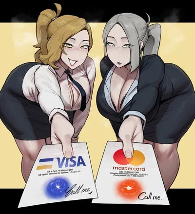 Mastercard vs. Visa: Desperate Sales Representatives Want That Sweet Promotion